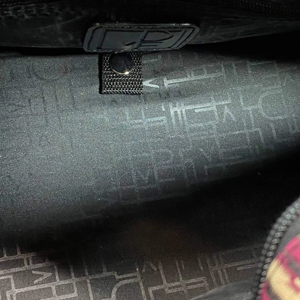 Vintage DVF Diane‎ Von Furstenberg Jacquard Satchel Weekender Travel Bag Strap